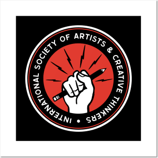 International Society of Artists & Creative Thinkers Posters and Art